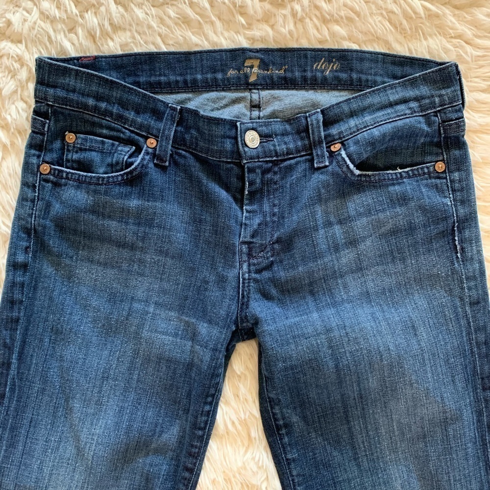 7 For All Mankind Cropped Dojos Size 29 - Picture 5 of 8